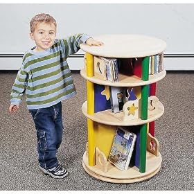 Guidecraft Moon and Stars - Media Storage Carousel