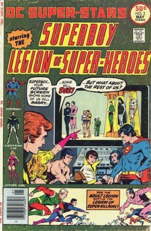  DC Super-Stars #3, May 1976. Superboy Starring the Legion of Super-Heroes