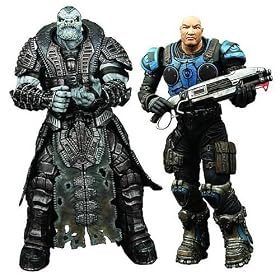Gears of War NECA Action Figure 2-Pack General Ramm Vs. Lt. Minh Young Kim