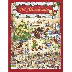 Pixi-Adventskalender: mit 24 Pixi-B�chern, Hochformat mit Glitzer