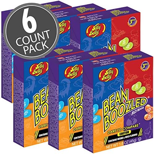BeanBoozled Jelly Beans - 1.6 oz box - 6 Pack