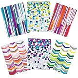 Five Star Composition Book / Notebook, Hardbound, College Ruled, 9.88 x 7.5 Inch, Assorted 6 Pack (73076)