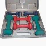 Neoprene Dumbbell Set With Case
