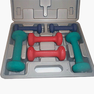 Neoprene Dumbbell Set With Case