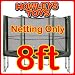 8 ft Replacement Netting For Trampoline Enclosure