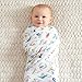 aden + anais Classic Swaddle Baby Blanket, 100% Cotton Muslin, Large 47 X 47 inch, 4 Pack, Paper Tales, Alphabet and Animals