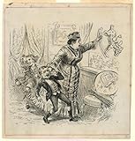 Queen Victoria tossing rocking horse,1886,Albert Wales