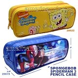Spiderman & Spongebob Pencil Pouch case