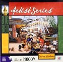 BIG BEN Artist Series Susan Brabeau Paddy Wheel Card Game Puzzle 1000 Piece