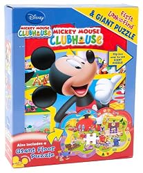 Mickey Mouse Clubhouse First Look and Find and 40-Piece Giant Puzzle