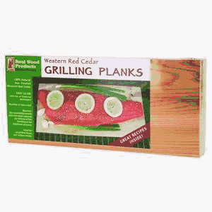 Real Wood Prod. 6 4 Pack-6 Cedar Grilling Plank