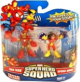 Marvel Superhero Squad 2 Pack Iron Man & Spider-Woman