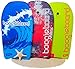 Boogie Board 33 Bodyboard - Durable Fiberclad Deck with Phuzion Core and Leash - Choose Your Graphics (Tidal Splatter, Red/Black)