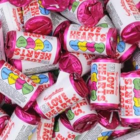 Love Hearts Mini Rolls x 10