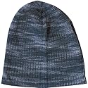 Rainbow Knit Hemp Hat - Silver-Blue/Grey