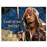 Pirates of the Caribbean 4 - Invitations (8) Party Supplies