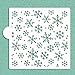 Snowflakes Cookie and Craft Stencil CM036 by Designer Stencils