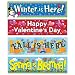 Eureka Seasonal Banner Variety Pack, 4 Banners, 45