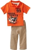 Little Rebels Baby-Boys Infant Helicopter Print Knit Top With Pant Set