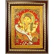 Hand Painted Scroll Ganesh Wall Art