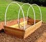 HEAVY-DUTY STEEL Raised Bed Garden Frame Kit - GA18-4-08, 4'W X 8-10'L X 18"Tall, Angl Side