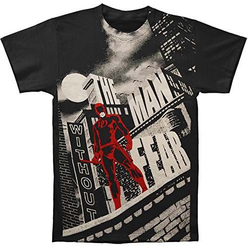 Daredevil Man Without Fear 30 Single Men's T-Shirt (Large)