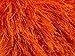 Orange Eyelash Yarn 50 Gram Ice 22757
