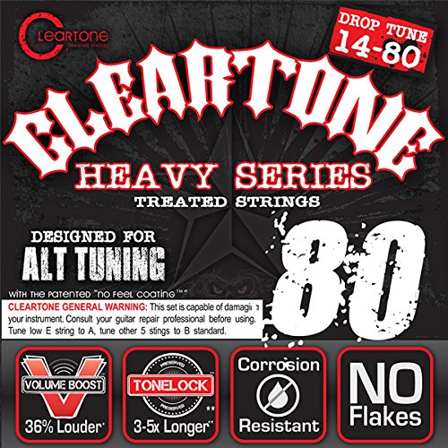 Cleartone Monster Heavy Series Nickel-Plated Drop A Electric Guitar Strings