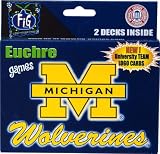 Michigan Wolverines Playing Cards