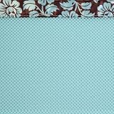 Breathablebaby Breathable Safer Bumper, Chocolate/Ice Blue Fauna