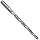 Alvord Polk 155-S-06 High-Speed Steel Taper Pin Reamer Set, Left Hand Helical Flute, Uncoated Finish, 7-Piece, 7/0# - #0 Taper Pin Sizes in Wood Case
