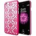 iPhone 6S Plus Case, Cimo [Damask] Apple iPhone 6 Plus Case Design Pattern Premium ULTRA SLIM Hard Cover for Apple iPhone 6S/6 Plus - Pink