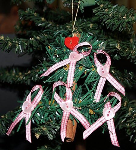 Christmas Ornament- Charlie Brown's Chrismas Tree Ornament- Breast Cancer Awareness