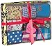 Betsey Johnson Women's Roses Crew Socks Gift Box 9-Pack