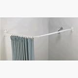 Zenith Prod. 33941 L-Shaped Corner Shower Rod