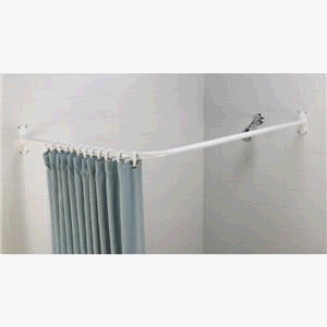 Zenith Prod 33 941 L-shaped corner shower rod
