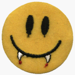 Vampire Smiley Face