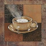 Coffee IV Cuisine Art Poster Print by Norman Wyatt Jr., 10x10