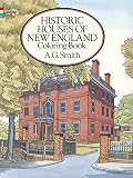 Historic Houses of New England Coloring Book (Dover History Coloring Book)