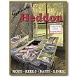 Nostalgic Heddon Fishing Tackle Tin Sign : Tackle Box