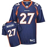 Denver Broncos Knowshon Moreno Premier Sewn Youth Reebok jersey (L (14/16))