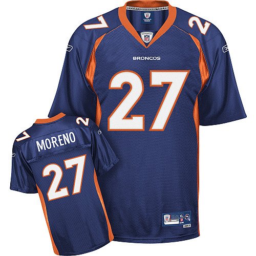 Denver Broncos Knowshon Moreno Premier Sewn Youth Reebok jersey (L (14/16))
