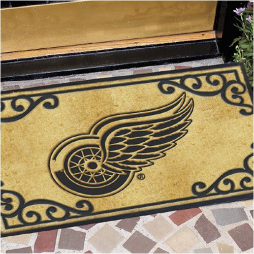 Detroit Red Wings NHL Door Mat
