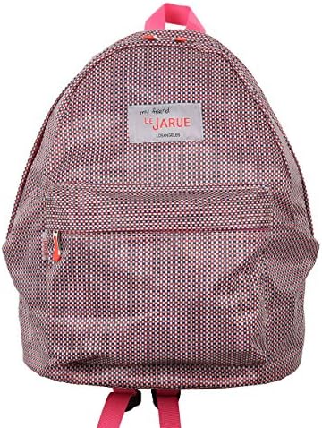 Lejarue Nylon Checkerboard Backpack Fits Most 13 Inch Laptop Daypack Travel Backpack - Red/blue