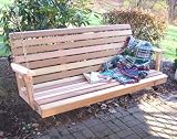 4' Red Cedar American Classic Porch Swing