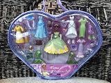 Disney Tiana Fashion Doll w Plastic Outfits in Case