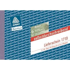 Avery Zweckform 1719 Lieferschein A6 SD 3x40 Blatt