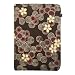 JAVOedge Cherry Blossom Book Style Case for the Barnes & Noble Nook (Cocoa)