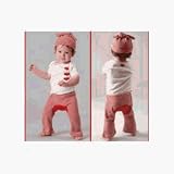 Sckoon Organic Plum Tee / Monkey Pants (Tee/Pants sold separately) Tee - Size 0-6 Months