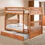 Discovery Full/Full Bunk w/ Trundle: Desk Hutch & Chair, TV Stand, 5 Drawers